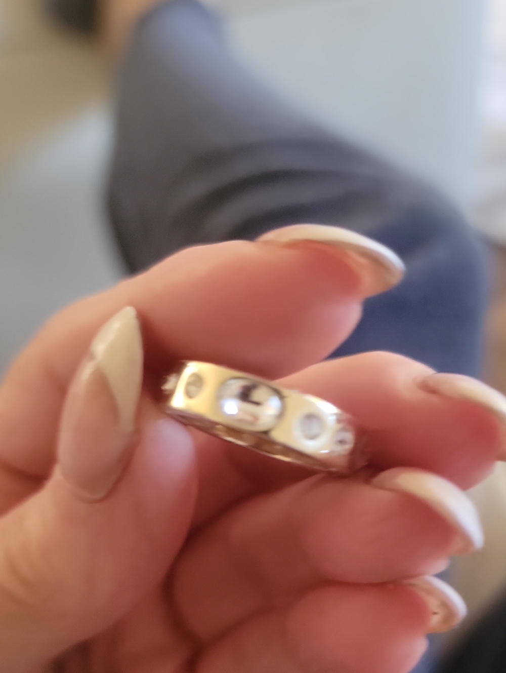 Melinda Maria Ashley 7 Ring Gold New